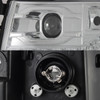 Fits 2007-2013 Chevy Silverado Pickup Dual DRL LED Chrome Projector Headlights