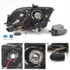 For 2008-14 Audi TT [Sequential Turn Signal] Projector LED Black Headlights Pair