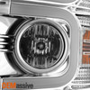 Fits 2015-2019 Chevy Silverado 2500 HD/3500HD LED Tube Clear Projector Headlight