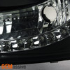 For 07-14 Suburban Tahoe LED Projector Headlight Black Smoked+Red Smoked Tail