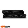 For 99-06 GMC Yukon Sierra Black LED Tube Projector Headlight + LED Bumper Light