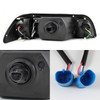 Fits 87-93 Ford Mustang 6In1 Smoke LED Headlights W/Built In Corner Parking Lamp