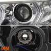 Fits [F32 DRL] 2012-2015 BMW F30 3-Series Chrome LED DRL Projector Headlights