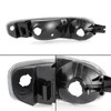 For 01-06 GMC Sierra Yukon Denali Black Smoked Halo LED Headlights+Bumper Signal