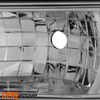 Fits 1999-02 Silverado 2000-06 Tahoe Suburban Clear Euro Headlights (Left+Right)