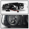 Fits Black Smoked 99-02 Silverado Projector Headlights +Tail Lights +Bumper Lamp