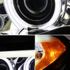 Fits 2004-2006 BMW E53 X5 CCFL LED DRL Smoked Projector Headlights Left + Right
