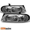 Fits 93-97 Altimagle Gxe Se Xe Euro Clear Crystal Headlights Lamp Left+Right Set