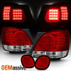 Fits 98-05 Lexus GS300 GS400 GS430 Red Clear LED Tail Lights+LED Trunk 4Pcs Set