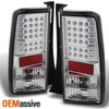 Fits 03-07 Scion Xb Bb Wagon Chrome Clear LED Tail Brake Lights Lamps Left+Right