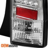 Fits 03-07 Scion Xb Bb Hatchback Chrome Clear LED Tail Lights Lamps Left+Right
