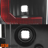 Fits 05-15 Tacoma LED Tube Black Tail Lights Driver+Passenger Pair Replacement