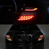 Fits 08-10 Mercedes Benz W4 C-Class LED Black Tail Brake Lights Set Left+Right
