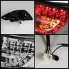 Fits 09-10 Toyota Corolla Chrome Clear Full LED Tail Lights W/LED Turn Signal