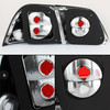 Fits 1997-1999 Maxima JDM Chrome 4Pcs Tail Brake Lights Lamps W/Trunk Piece Set