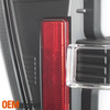 For 2016-2022 Toyota Tacoma C Tube LED Black Tail Lights Brake Lamp Left+Right