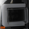 For 2016-2022 Toyota Tacoma C Tube LED Black Smoked Tail Lights Brake Lamp LH+RH