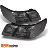 Fits Smoke Lens 07-09 Camry Base Ce Le Se Xle 4Pcs LED Tail Lights W/Trunk Piece