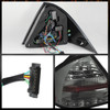 Fits 05-07 Benz W3 C230 C240 C280 C3 C350 C55 LED Smoked Tail Lights Brake Lamps