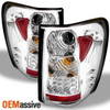 Fits 99-04 Grand Cherokee Sport SUV Chrome G2 LED Tail Brake Lights Left+Right