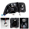 Fits 96-98 Civic 4Dr Sedan JDM Red Smoke 4Pcs LED Tail Brake Lights Left+Right