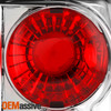 Fits 04-15 Titan Pickup Truck Chrome Tail Brake Lights Lamps Pair Left+Right Set