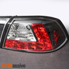 Fits 08-17 Lancer Evolution EVO X CZ4A 4B11T JDM Black LED Tail Light Brake Lamp