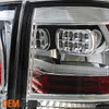 Fits 03-07 Touareg Sport SUV Base V6 V8 Tdi Chrome LED Tail Lights W/Trunk Piece
