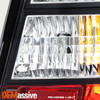 Fits 99-05 Volkswagen Jetta Mk4 Tdi Gli Black LED Tail Brake Lights Left+Right
