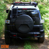 Fits Black 07-14 Toyota FJ Cruiser With Lumileds LED Light Bar Tail Lamps set