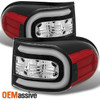 Fits Black 07-14 Toyota FJ Cruiser With Lumileds LED Light Bar Tail Lamps set