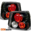 Fits 95-99 Tercel 2/4Dr Dx Std Ce JDM Black Tail Brake Lights Lamps Left+Right