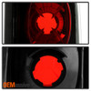 *Black Smoked* Fits 86-97 Hardbody D21 Pickup Truck Black Tail Brake Lights Lamp