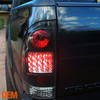 Fits 2005-2015 Toyota Tacoma Smoked LED Tail Lights Brake Lamps Pair Left+Right