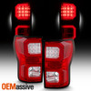 For 2007-2013 Tundra Pickup Tube Light Bar LED Red Tail lights LH+RH Replacement