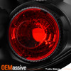 Fits 03-05 Toyota Matrix Base Xr Xrs Wagon JDM Black Tail Brake Lights Lamp Pair