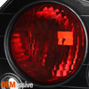 Fits 00-02 Mitsubishi Eclipse Sport Coupe JDM Black Tail Brake Lights Left+Right
