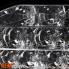 Fits 99-05 Pontiac Grand Am Se Gt Black LED Tail Brake Lights Lamps Left+Right