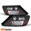Fits 06-08 Honda Civic 2Dr Couple Dx Ex Lx Si JDM Black LED Tail Lights Lamp Set