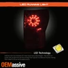 Fits 07-13 Toyota Tundra Pickup Truck Red Clear LED Tail Brake Lights Lamps Pair
