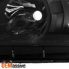 Fit 2007-2013 Toyota Tundra Pickup Black Smoked LED Tail Light+Smoked Headlights