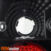 Fits 91-97 Isuzu Rodeo 89-94 Amigo Pickup Truck JDM Black Tail Brake Lights Lamp