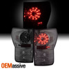Fits 07-13 Toyota Tundra Pickup Truck Smoked Smoke LED Tail Lights Brake Lamps