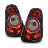 Fits 02-06 Mini Cooper Hatchback 05-08 Mini Cooper Convertibles Blk Tail Lights