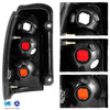 Fits 96-02 Toyota 4Runner Base Sr5 Limited Sport SUV JDM Black Tail Lights Lamps