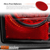 Fits 96-02 Toyota 4Runner Base Sr5 Limited Sport SUV JDM Black Tail Lights Lamps