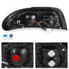 Fits 93-97 Altima Sport Sedan JDM Black Tail Brake Lights Lamps Pair Left+Right