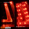 Fits 2006 2007 2008 Lexus IS250 IS350 Black Smoked LED Tail Lights Brake Lamps
