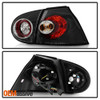 Fits Black 2006-2009 VW Rabbit GTi 2008 Volkswagen R32 Tail Lights Lamps