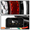 Fits Black 2006-2009 VW Rabbit GTi 2008 Volkswagen R32 Tail Lights Lamps